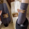 1-10Pairs Winter Thicken Cozy Socks Pile Mid Calf Socks Casual Cotton Keep Warm Soft Knitted Snow Boot Socks Hosiery Footwear
