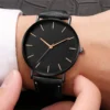Men's Watch Luxury Top Brand Analog Quartz Watches Simple Ultra Thin Leather Wristwatch Fashion Casual Men Watches Reloj Hombre